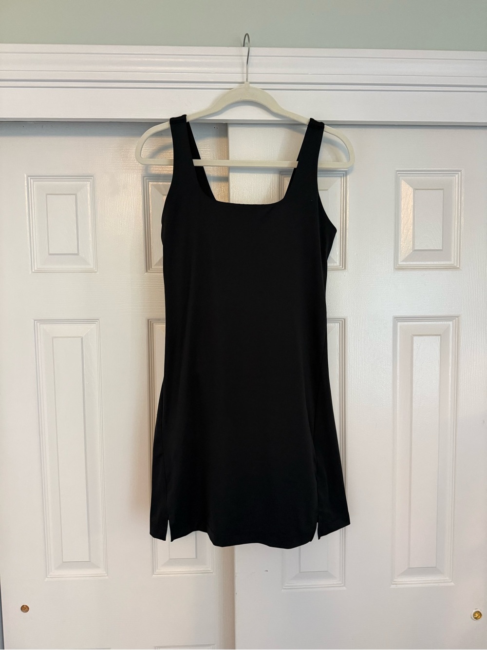 Athletic Bodycon Scoop Neck Tennis Dress